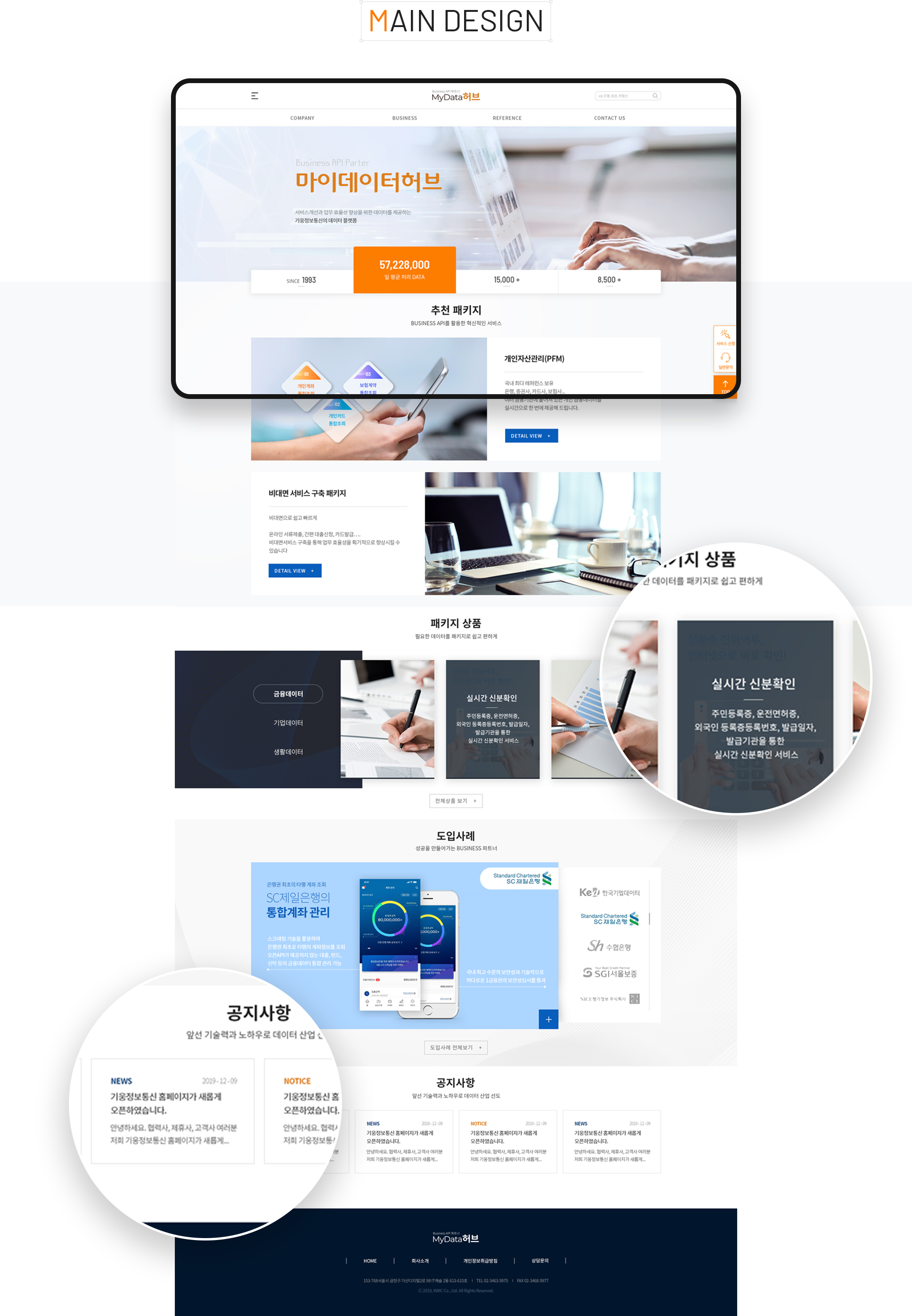 기웅정보통신 홈페이지제작