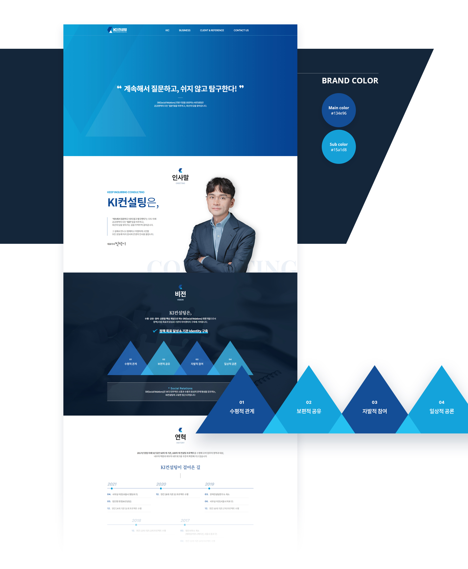 KI컨설팅 홈페이지제작