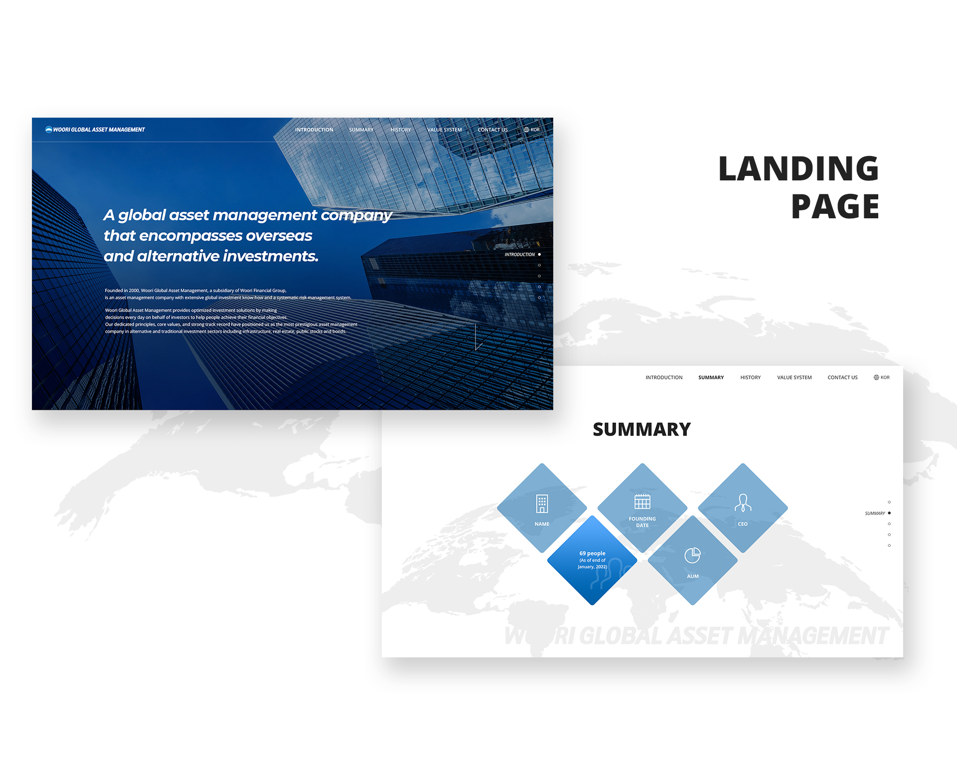 우리글로벌 홈페이지제작